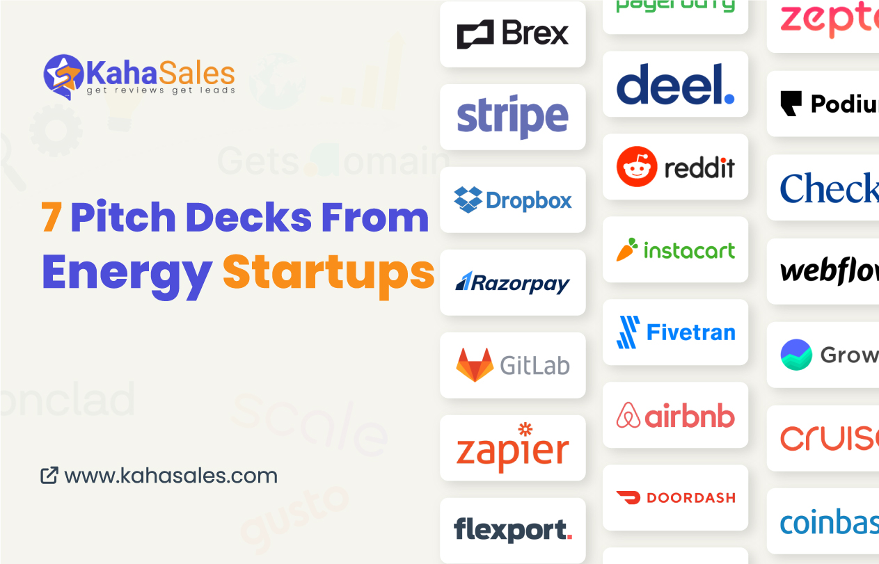 7 Pitch Decks From Energy Startups